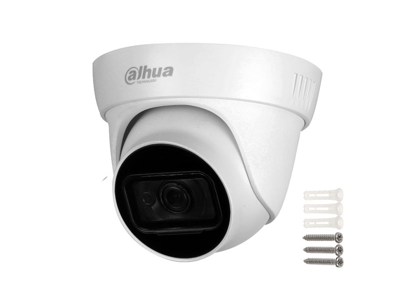 Zestaw monitoring Dahua 4 Kamery HAC-HDW1200TL-A-0280B-S5 2Mpx Mikrofon